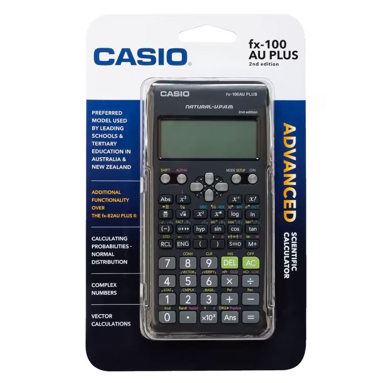 RHAC Casio FX100 AU Plus Calculator